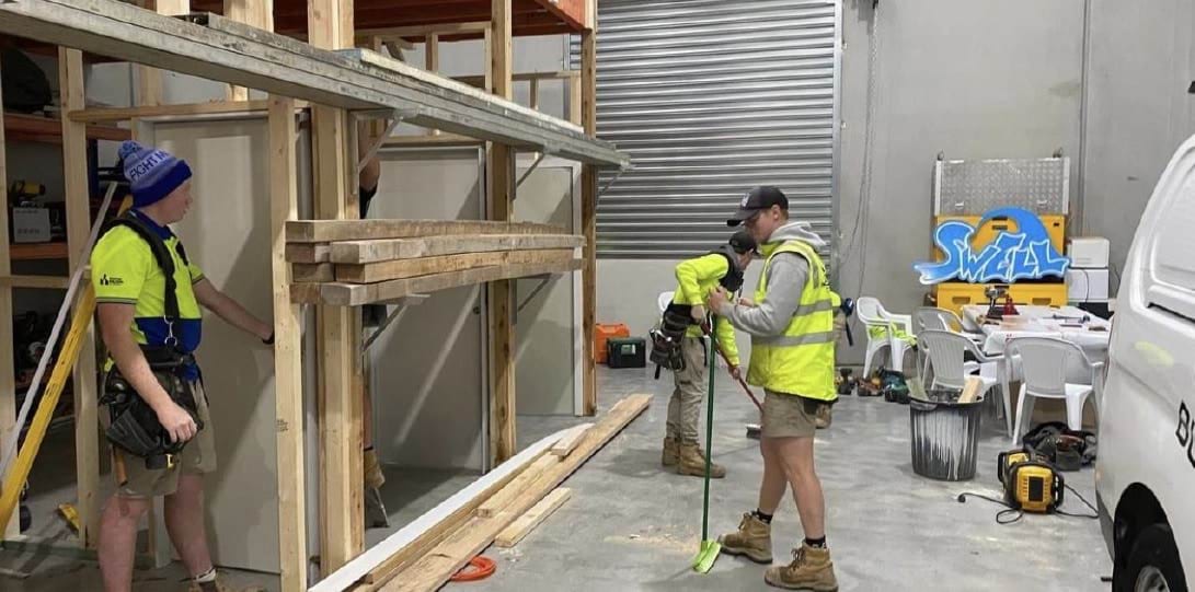 2021 Small Employer of the Year - Swell Constructions